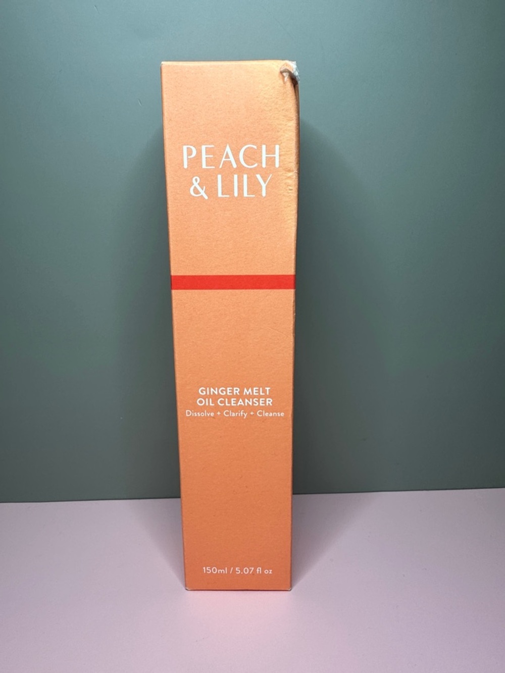 NEW Peach & Lily Ginger Melt Oil Cleanser 5.07 oz Open Box